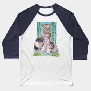 Serval Kitsune Baseball T-Shirt